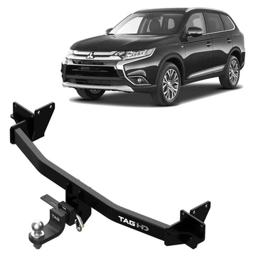 TAG Heavy Duty Towbar for Mitsubishi Outlander (08/2012 - 08/2021) - Brixton 4x4 - Buy Online Now!